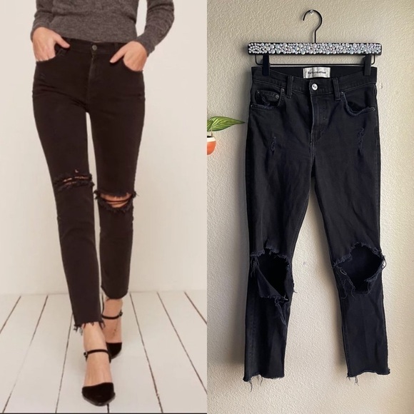 Reformation Camille High Cigarette Jean - Picture 1 of 7